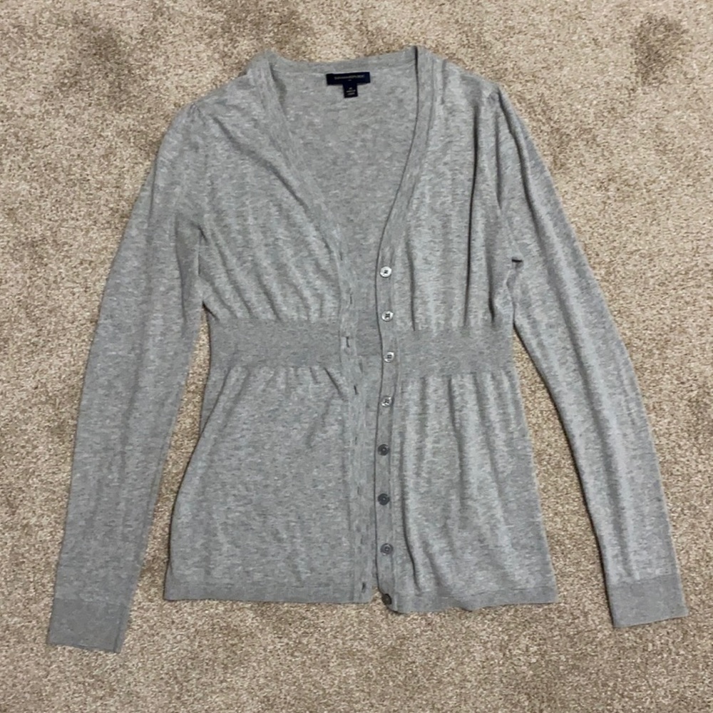 Banana Republic button down empire waist cardigan, size Medium
